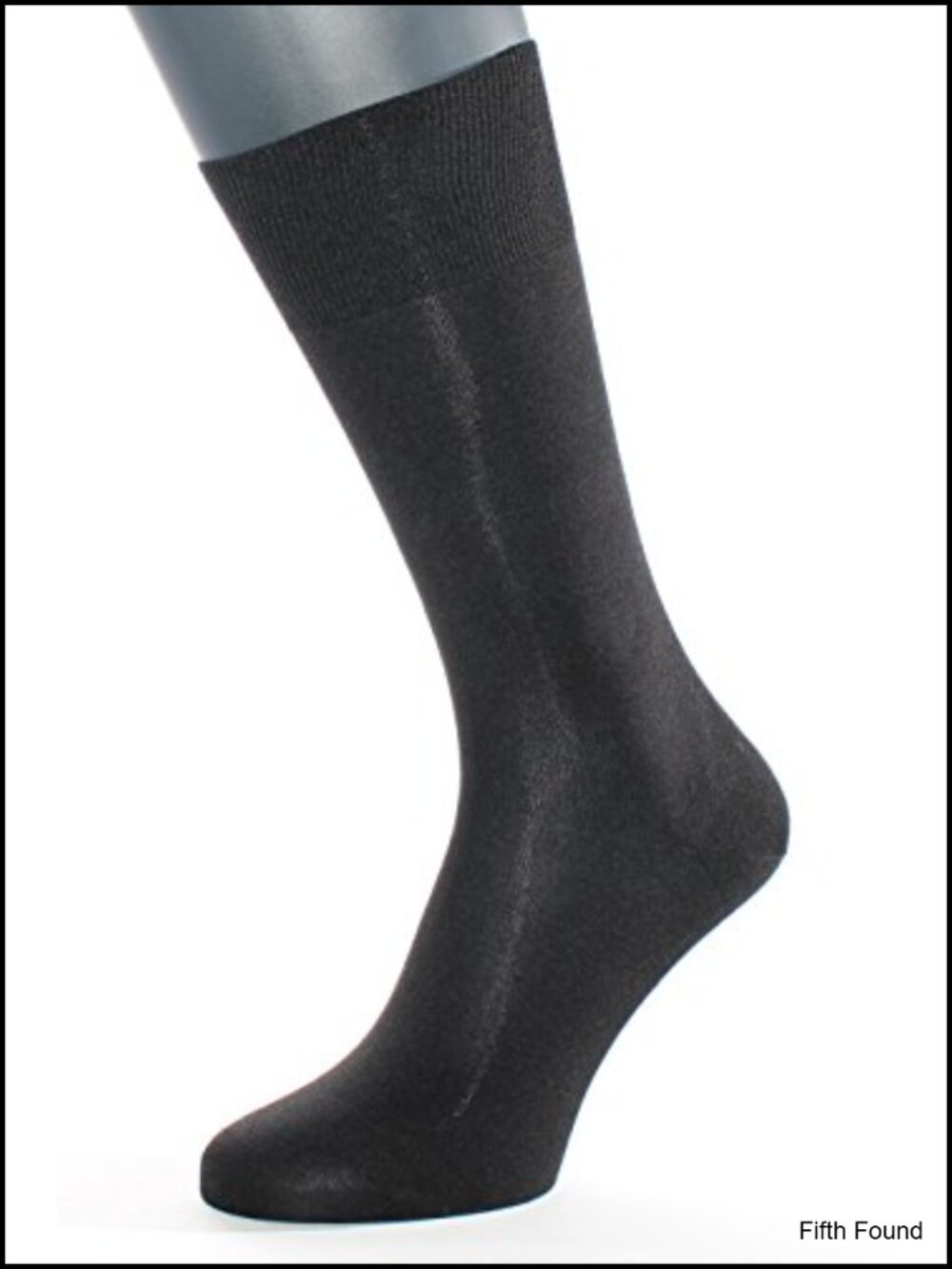 Luxury Business Socks 98% Silk with Spandex Men's Dress Socks
